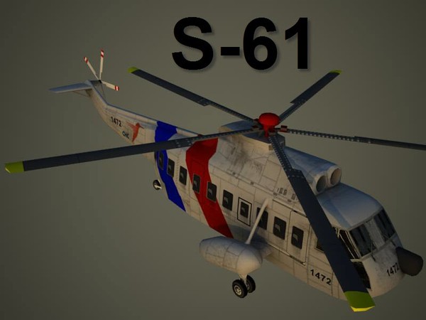 max sikorsky s-61 - Sikorsky S-61 by Alexander Miller