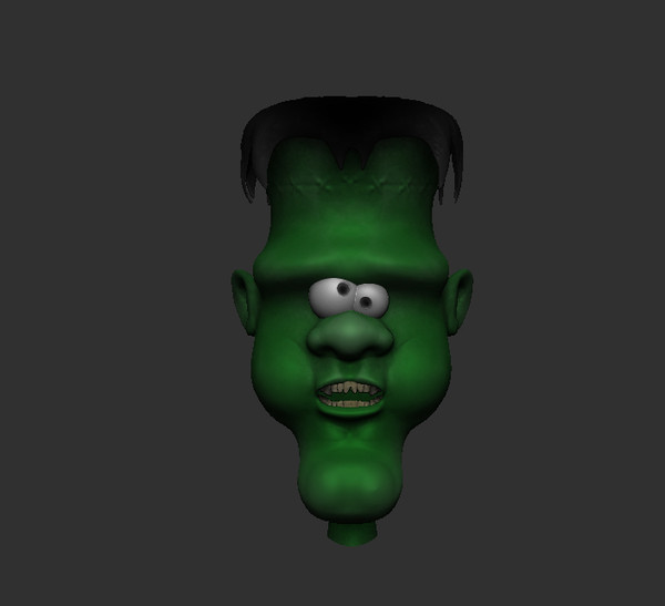 frankenstein 3d 3ds - frankenstein by dentonvanzan