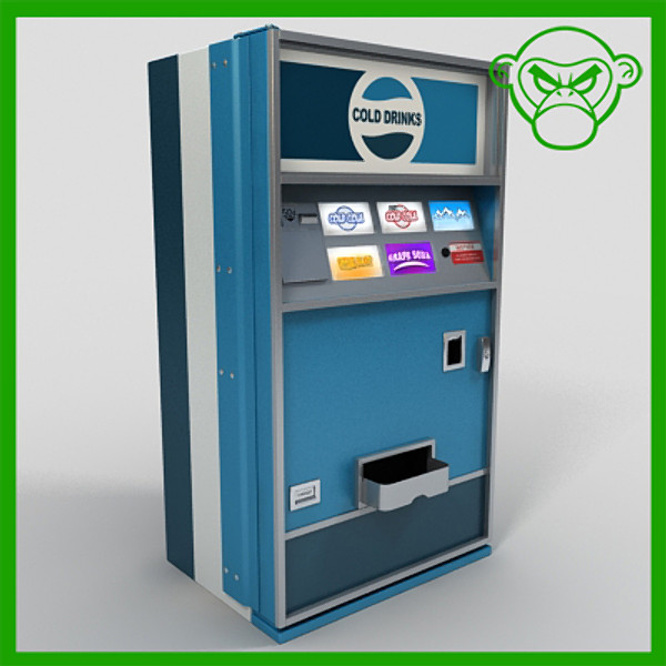 3ds max soda machine - soda machine 4 by monkeyodoom