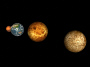 planets sun mars 3d model