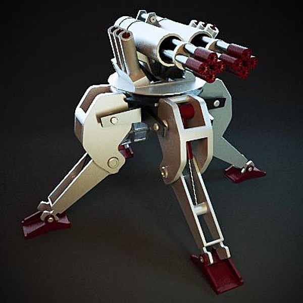 fantastic gun 3ds free - Gun by Stubborn3D