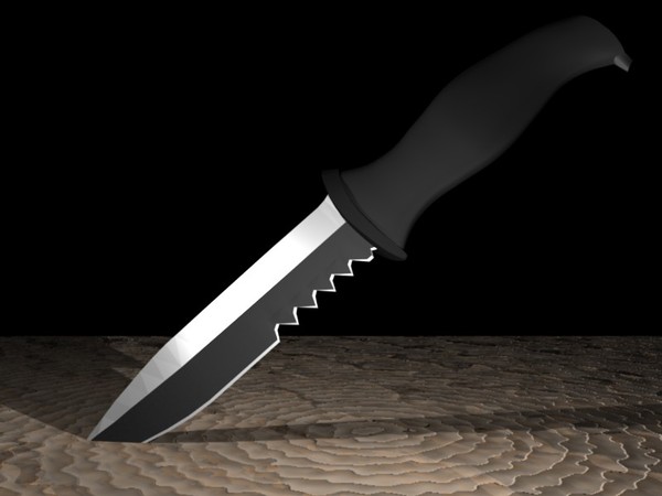 3d model military combat knife - Military Combat Knife by ChrisStolze