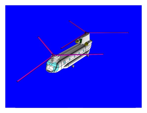 3d ch-47d helicopter multi assembly model - CH-47D_Helicopter Multi Part Assembly Model by RodgerSaintJohn