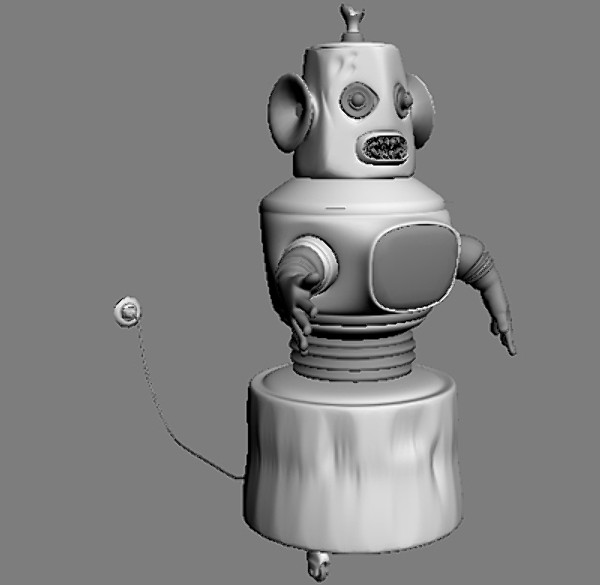 maya old robot - rob by u321_0