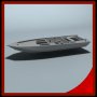 3d fishing boat parts model