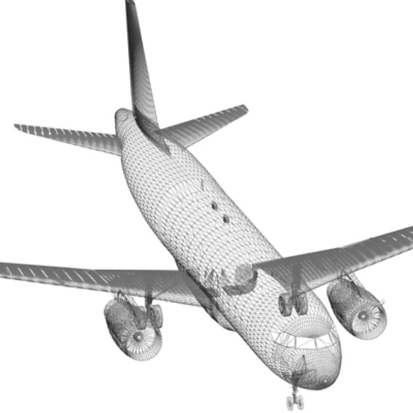 airbus a320 british airways 3d model - Airbus A320 British Airways... by PedroFaut