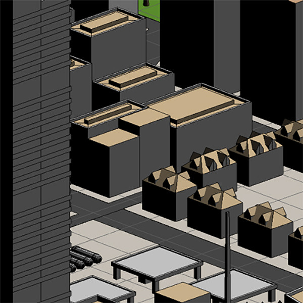 3d model cityscape city - Cityscape 3D  001.zip by Modular3D