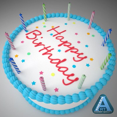 birthday cake max - Birthday Cake Vanilla by AhearnART