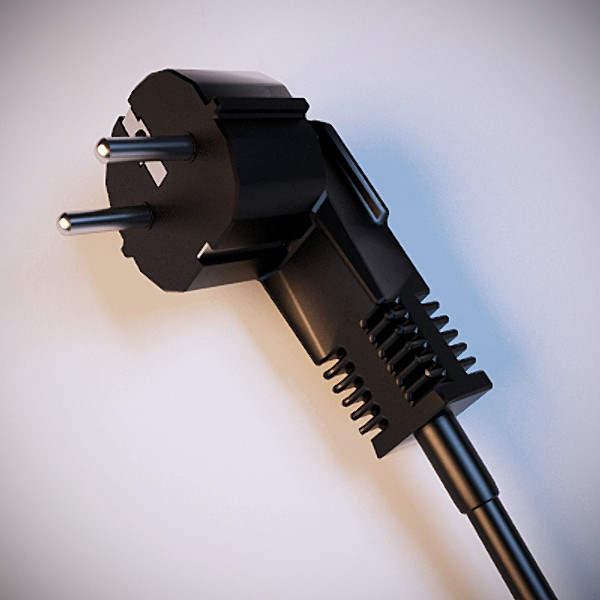 electric plug 3d max - Electric plug MAX.rar by Stubborn3D