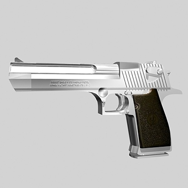 3ds max desert eagle pistol - Desert eagle by Sandu_Bublic