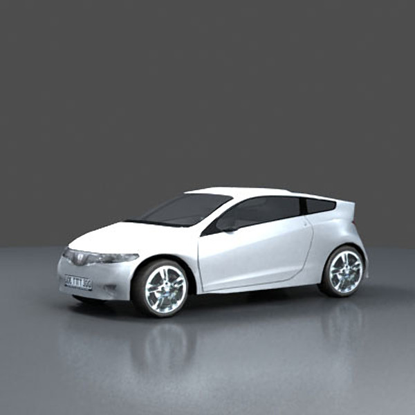3ds max honda civic type r - Honda Civic Type R - Low Poly by arch9