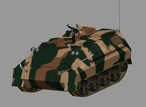 military vehicles type 3ds - Type 63 Armoured Personnel Carrier  Mod 1A -  by Xacta  3D models by Xacta