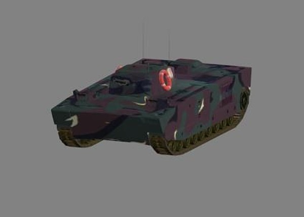 3d military vehicles model - LVTP-5 AMPHIBIOUS ASSAULT VEHICLE  Mod 1B -  by Xacta  3D models by Xacta