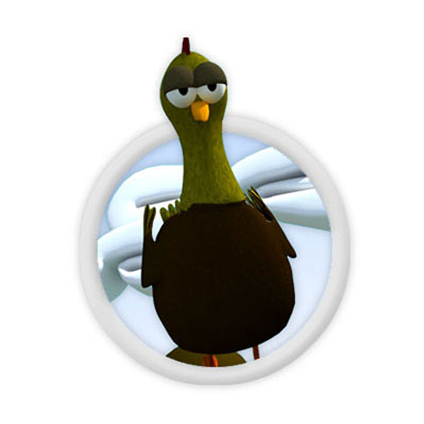 3ds chicken cartoon - Cartoon Chicken... by utanmaz