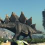 3d stegosaurus dinosaur animation