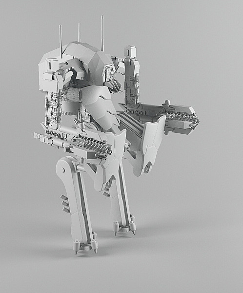 3d exo suit - Exo suit by dentonvanzan