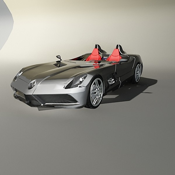 3d slr mclaren sport luxury - Super Cars... by 3d_addict