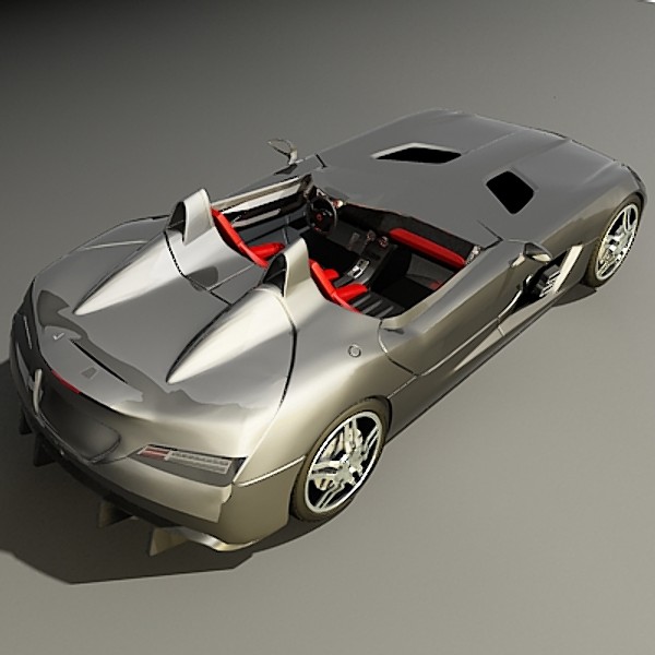 3d slr mclaren sport luxury - Super Cars... by 3d_addict