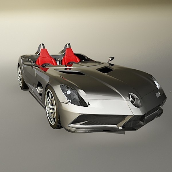 3d slr mclaren sport luxury - Super Cars... by 3d_addict