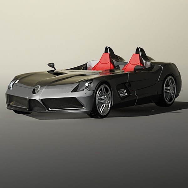 3d slr mclaren sport luxury - Super Cars... by 3d_addict