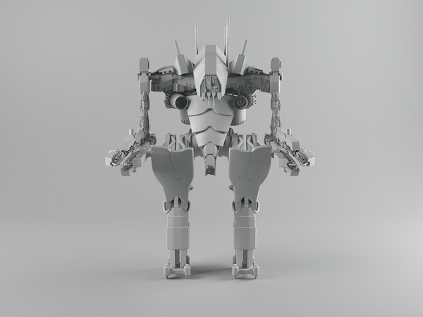 3d model exo suit - Exo suit by dentonvanzan