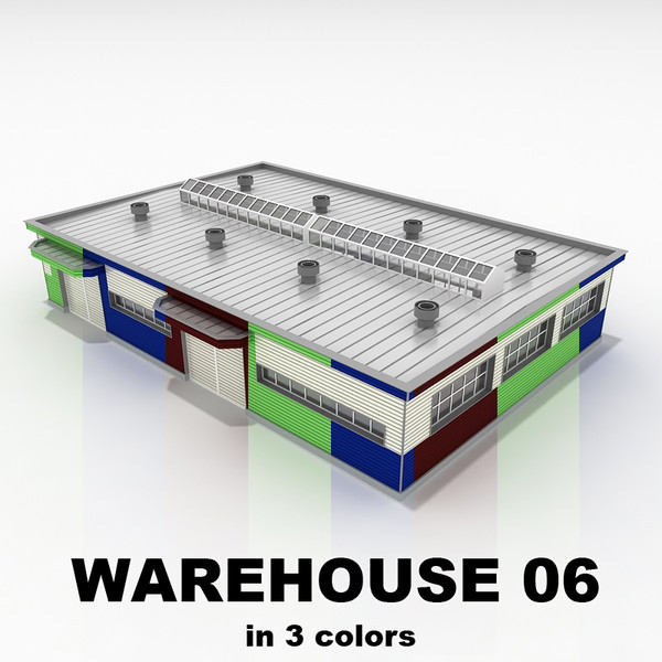 3d model warehouse 06 - warehouse 06 by ralpatov
