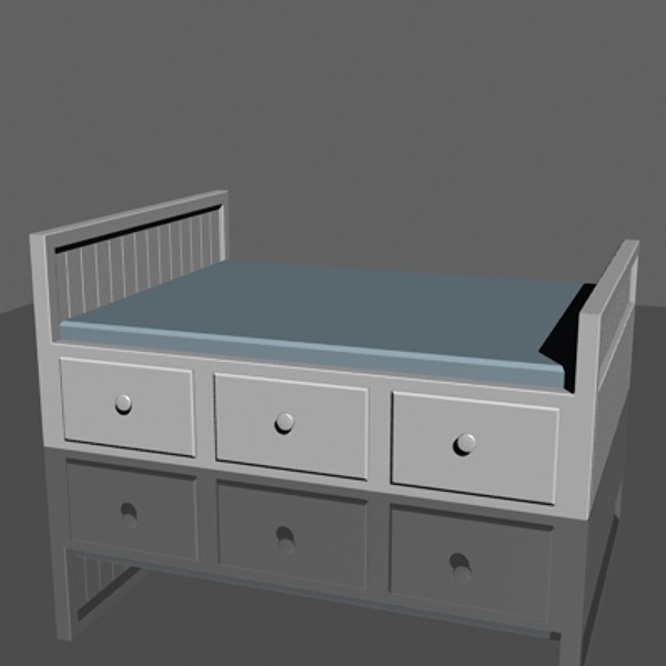 3d captain bed - Captain Bed by mostlysquare