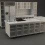 kitchen cabinets 3d model