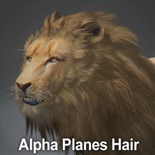 3ds max lion fur - Animated Lion... by NONECG