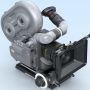 arriflex 435 extreme camera lens 3d model