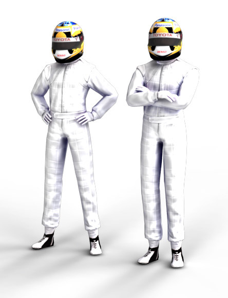 timo glock f1 driver 3d model - F1 Driver Timo Glock... by creatix
