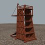 3d belfry castle siege