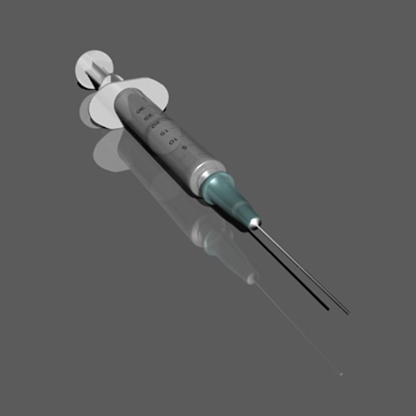 syringe 3d lw - Syringe by mostlysquare