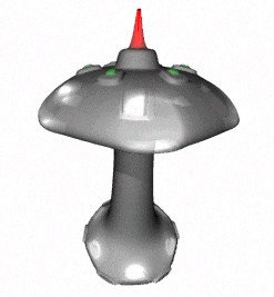 space station tower construction 3d 3ds - Space Base 5 by Ed Scott