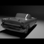 57 chevy 3d model