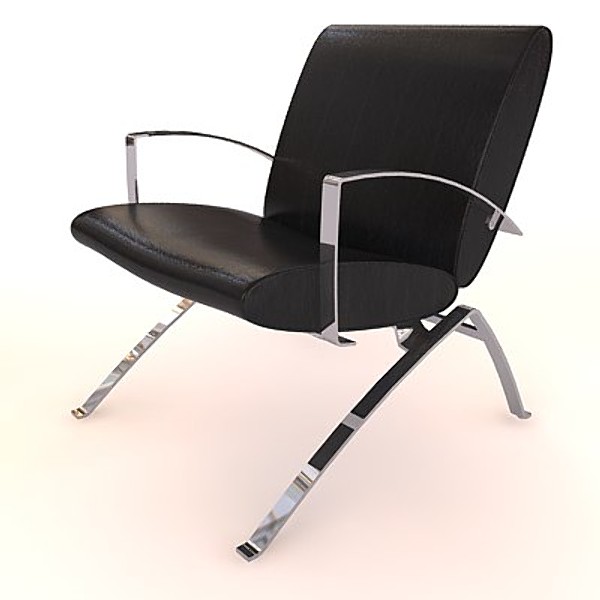 artifort dodo armchair 3d model - armchair artifort dodo by zelosh