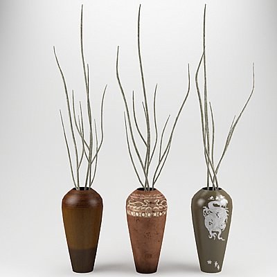3ds max vase decor - Decorative Vases_02 by bihoreanul