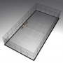 Tennis court concrete