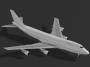 B 747-200 airplane