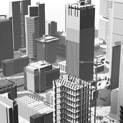 city buildings tower 3d model - White City... by Imagework