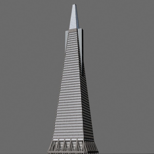 lwo transamerica building - Transamerica Pyramid by mostlysquare