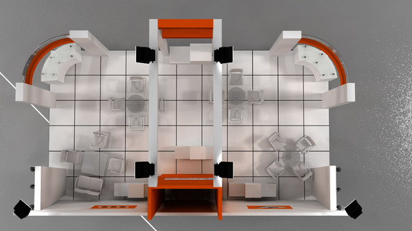 sarbuz exhibition stand design 3d model - Sarbuz exhibition stand design... by Cenkkeskin
