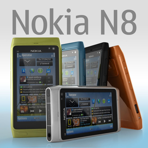 nokia n8 3d model - Nokia N8... by sweiry_tv