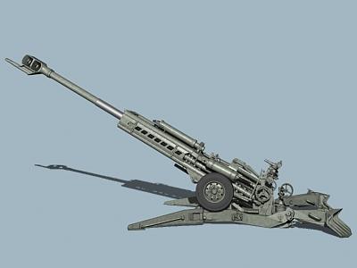 3dsmax american m777 - M777 by Alex Kontz