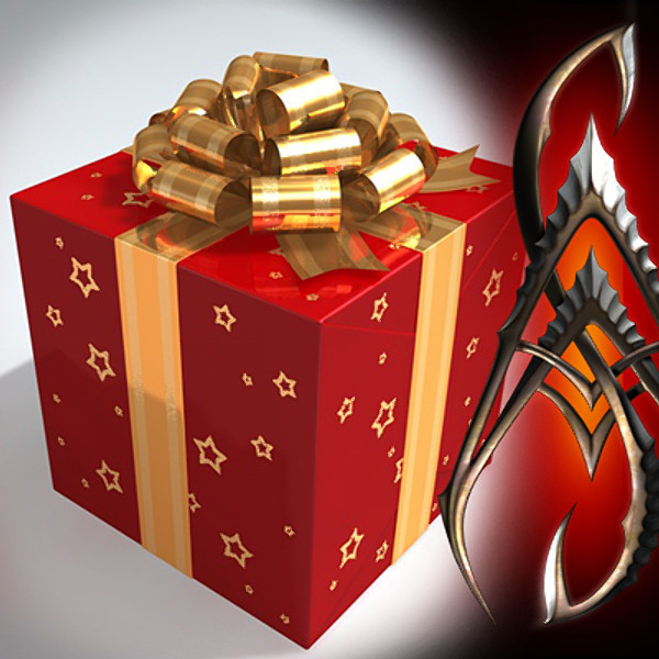 gift box 3d obj - Gift box by CG ARTStudio