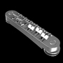tune-o-matic guitar bridge string 3d model