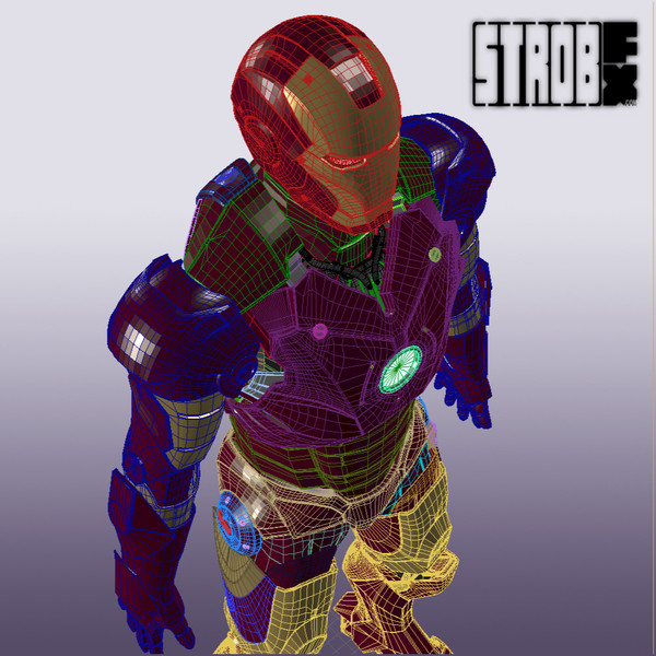Iron Man Mark III (Mesh)