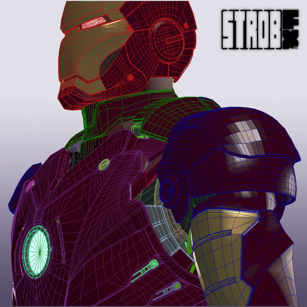 Iron Man Mark III (Mesh)