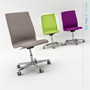 Oxford Medium Back No Arms Castors