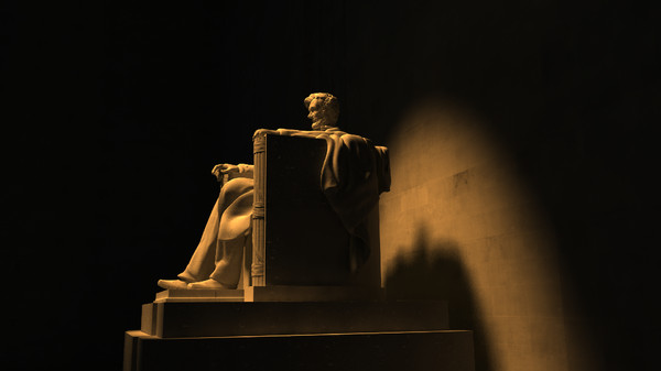 3d model memorial statue - Lincoln Memorial Statue by dandeentremont